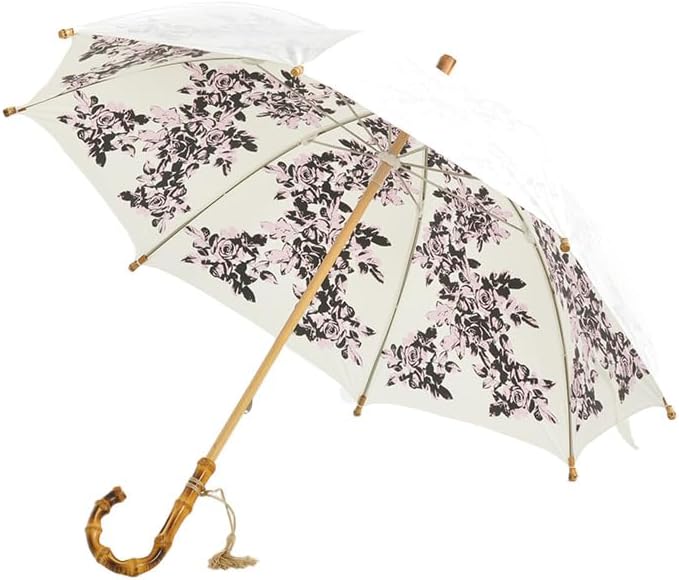 槙田商店　傘　晴雨兼用　UV 甲州織　絵おり　百合　和 槙田商店 傘 晴雨兼用 UV 甲州織 絵おり 百合 和 槙田商店 傘 晴雨